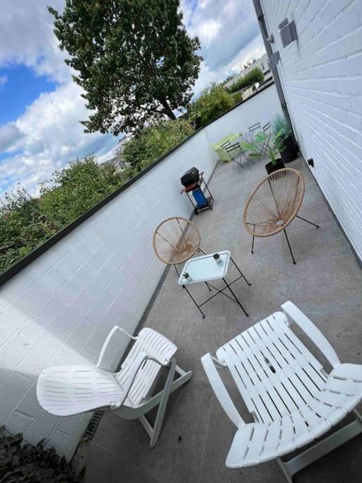 Charmant Appartement Au Look Design Mons Bagian luar foto
